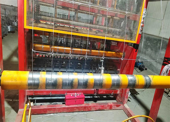 500m PVC kaplı sert / sabit düğümlü çit kare deliklerle