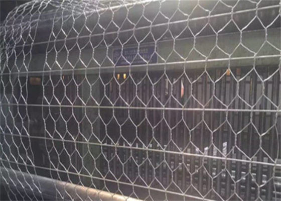 2.7mm Sıcak Battırılmış Galvanize Altıgen Altıgen Tel Ağı Gabion Ağı