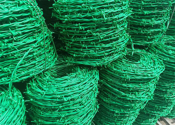 Tek iplik dikenli tel PVC kaplı galvanizli çelik malzemesi