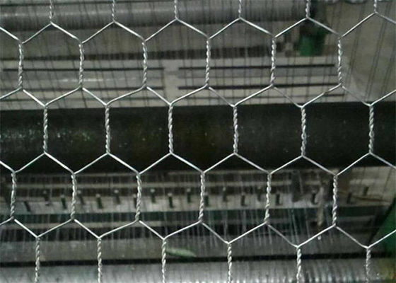 Elektrikli galvanizlenmiş altıgen tavuk tel örgü ağının dokunulmasından sonra