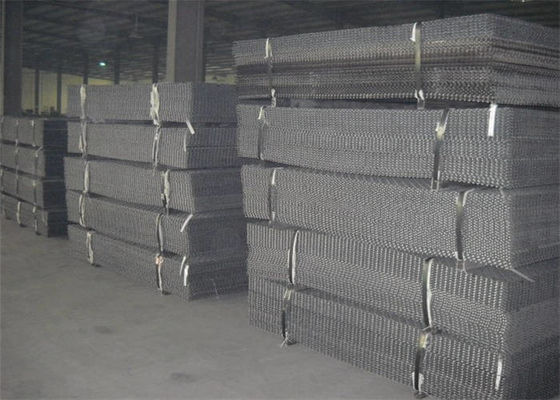Kabine / Bölme / Çit için Galvanizli Kırılmış Tel Ağı